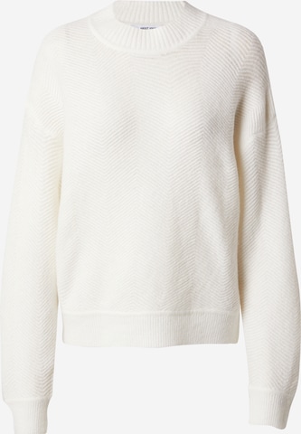 ABOUT YOU Sweater 'Cim' in White: front