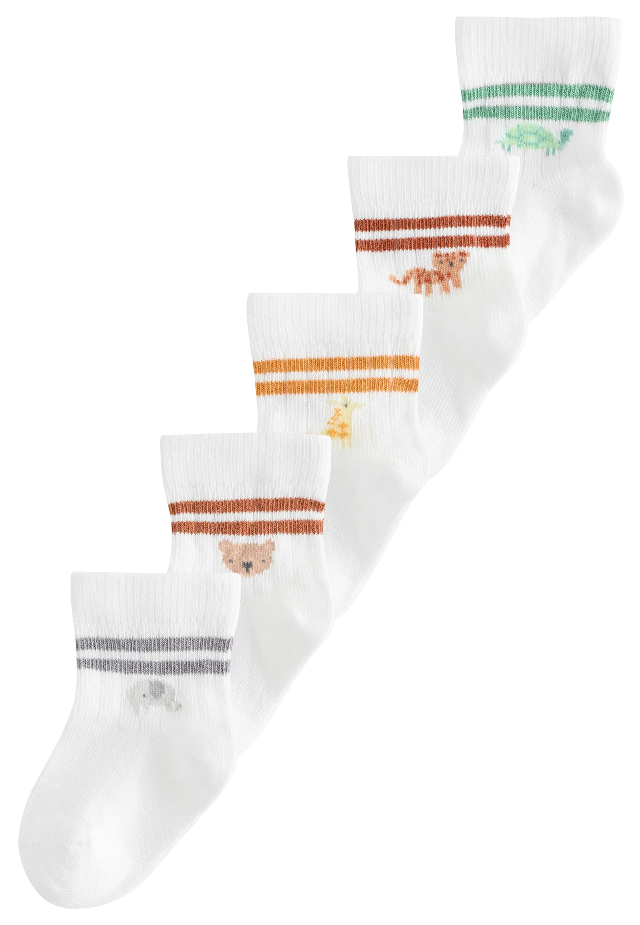 Next Sockor i vit: framsida