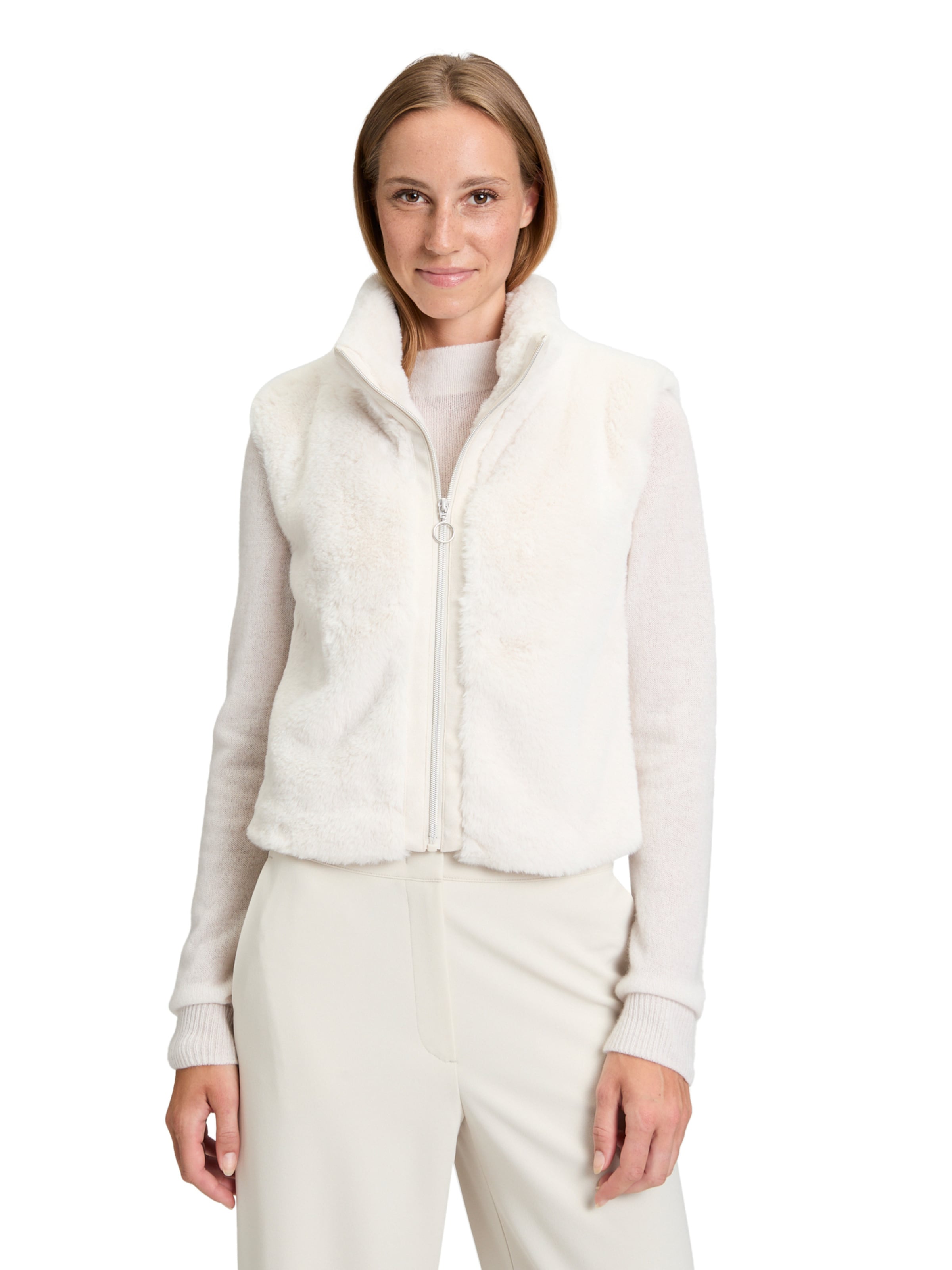 Gilet di Betty Barclay in beige: frontale