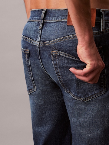 Calvin Klein Jeans Liibuv Teksapüksid, värv sinine