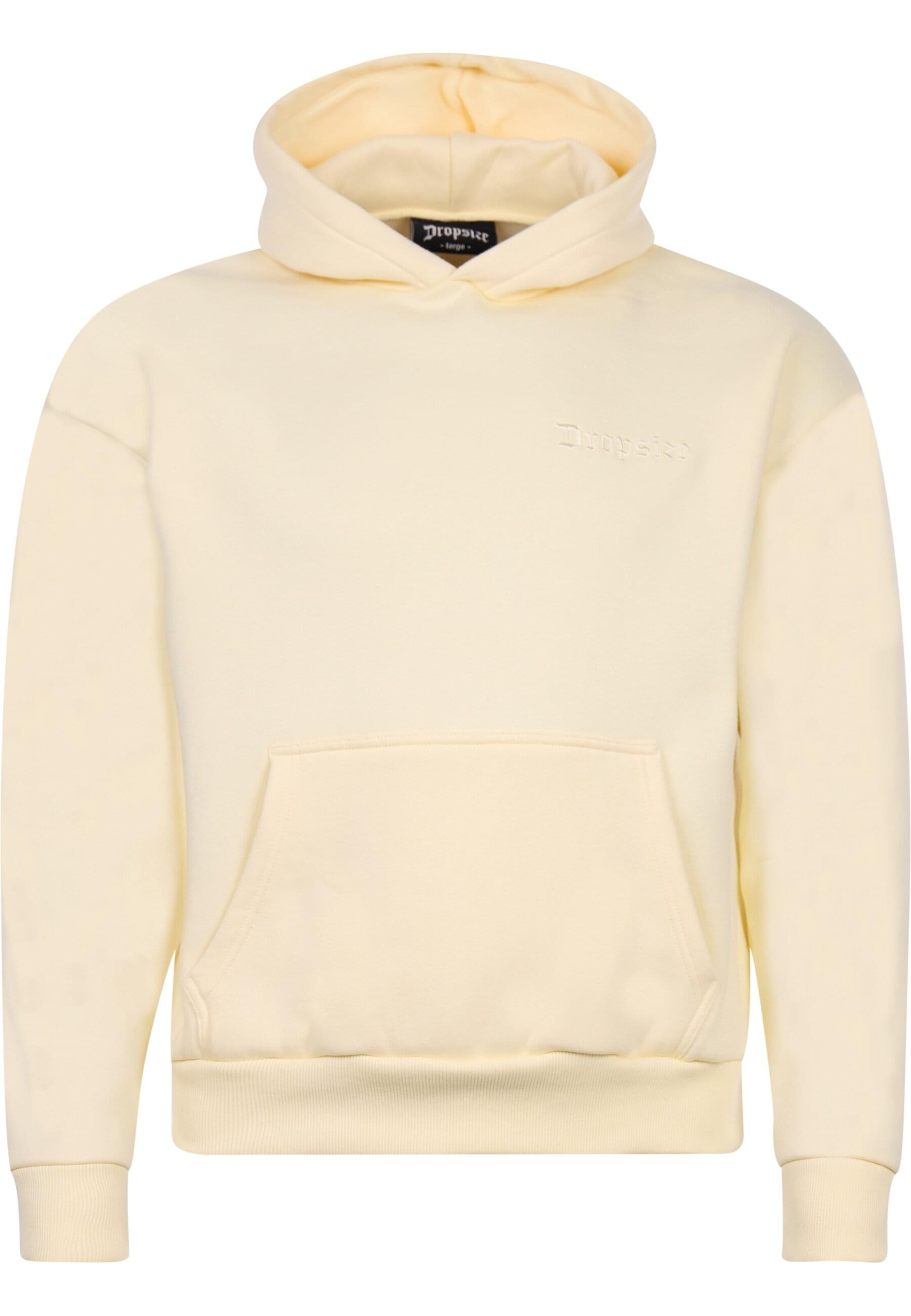 Dropsize Суичър 'EMBO' в жълто: отпред