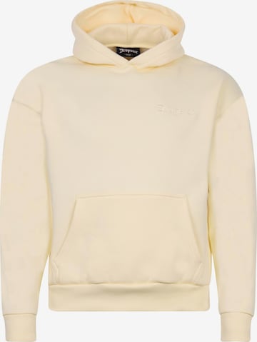 DropsizeSweater majica 'EMBO' - žuta boja: prednji dio