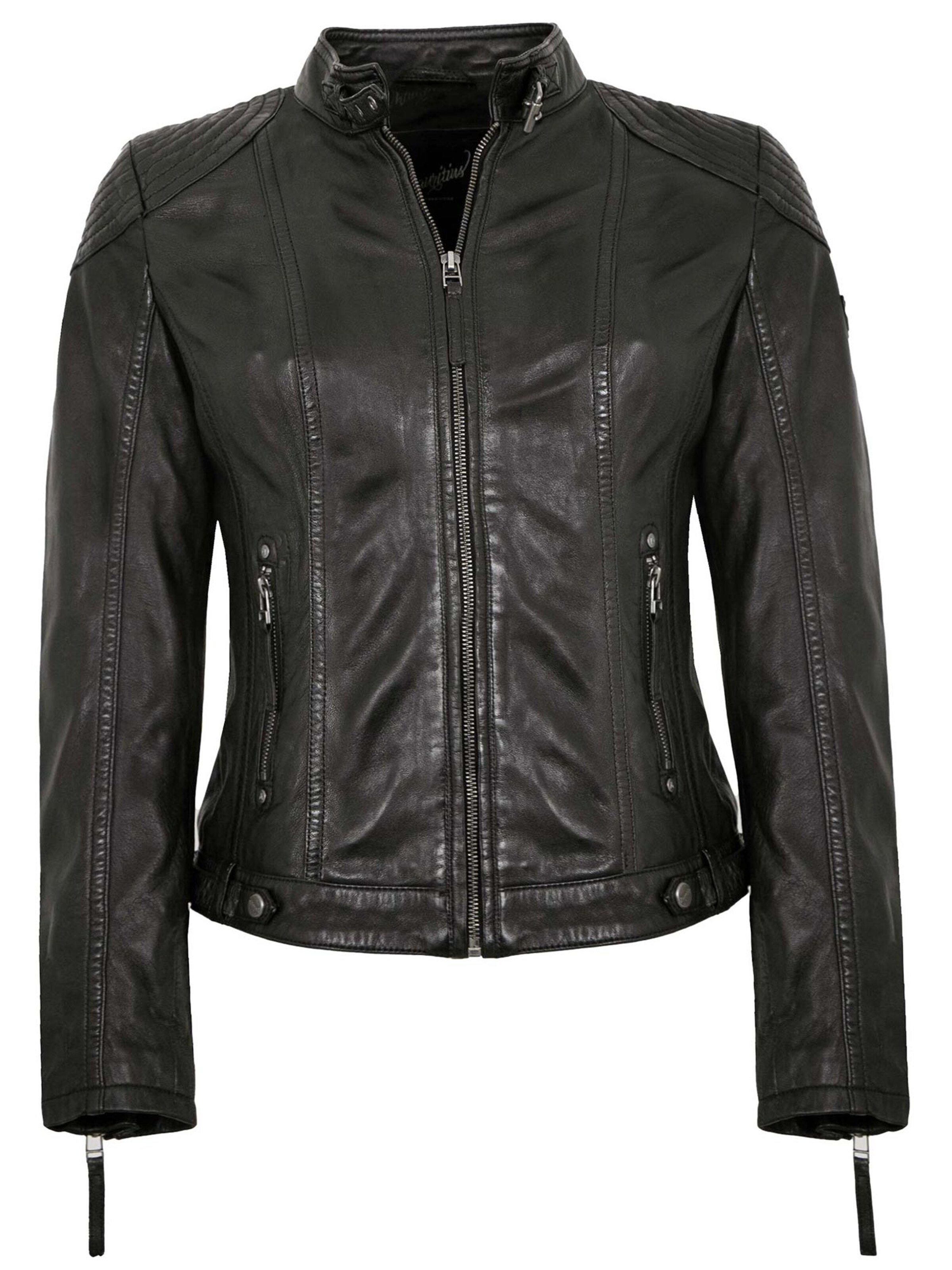 Mauritius Between-Season Jacket 'Cacey' in Black