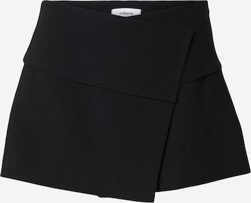 juoda millane Sijonas: priekis