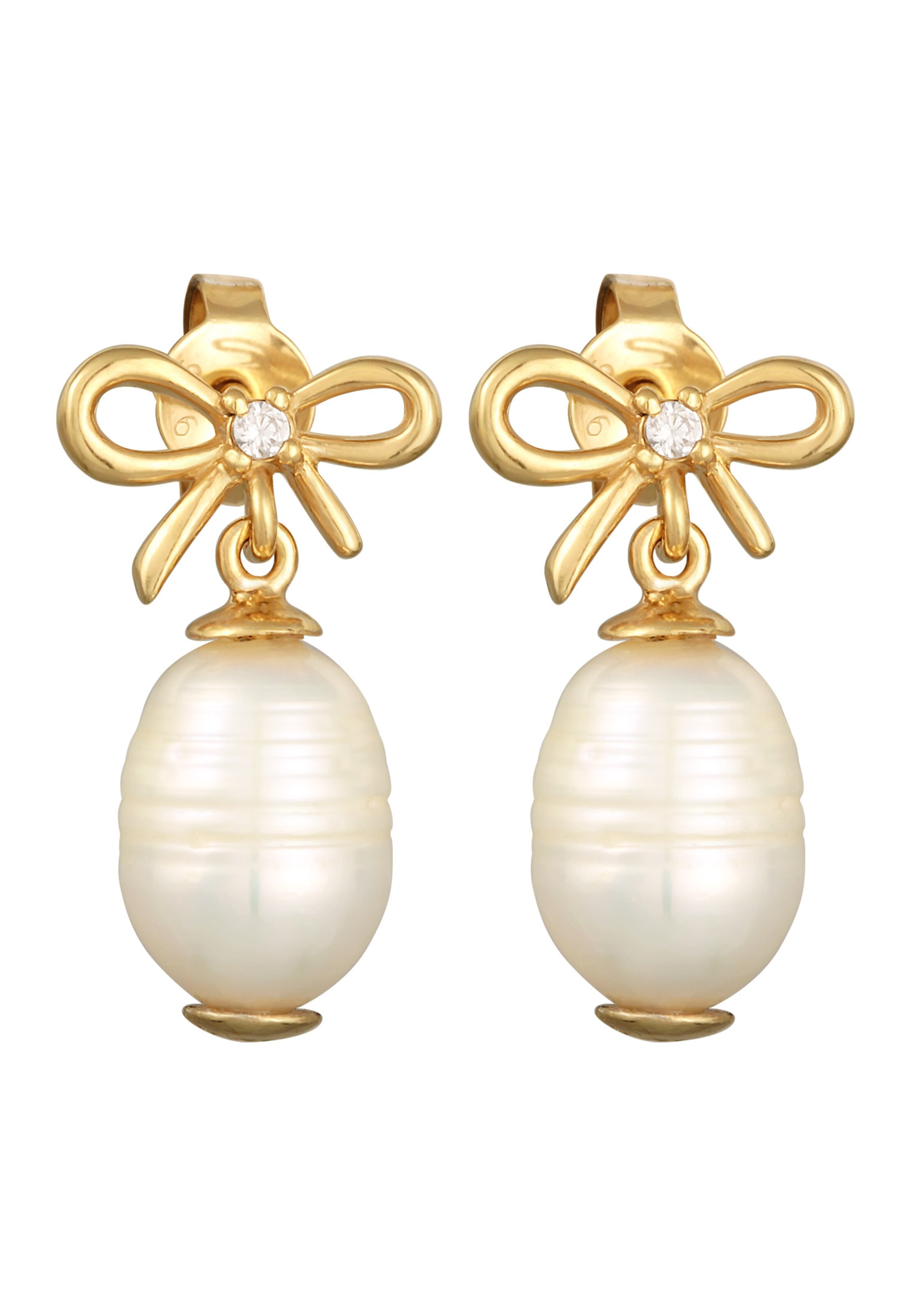 ELLI PREMIUM Ohrringe in Gold: Vorderseite