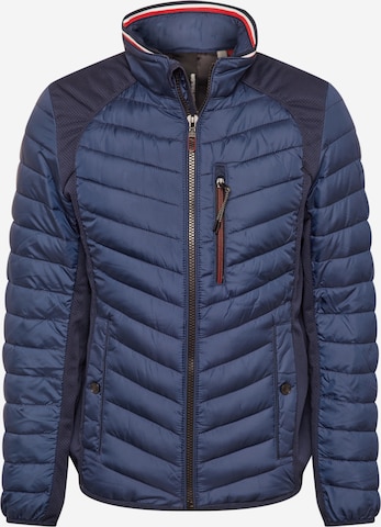 TOM TAILOR Between-Season Jacket in Blue: front