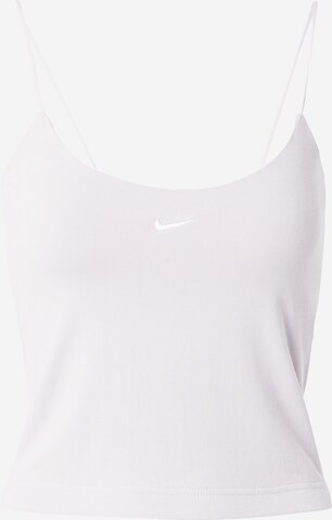 Top di Nike Sportswear in lilla: frontale