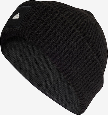 ADIDAS SPORTSWEAR Athletic Hat in Black: front