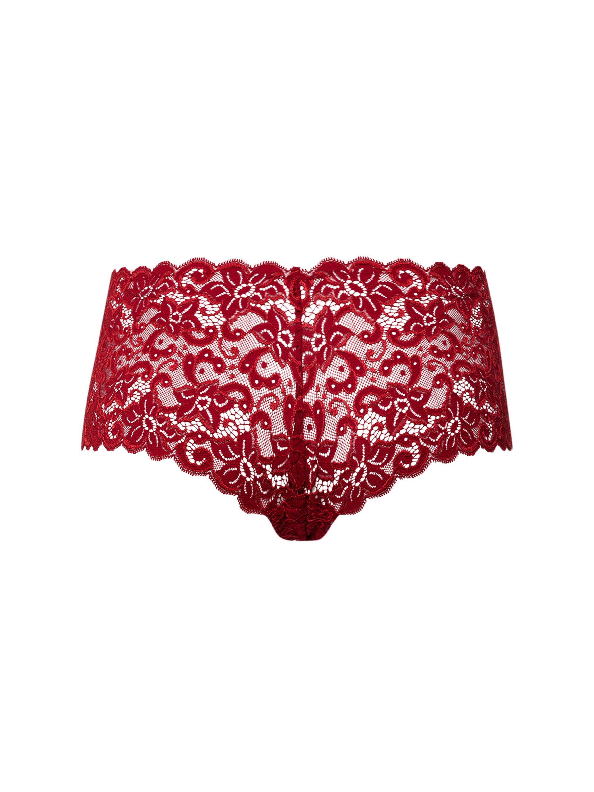 Slip ' Moments ' Hanro en rouge