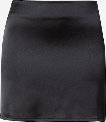 Nasty Gal Skirt in Black: front