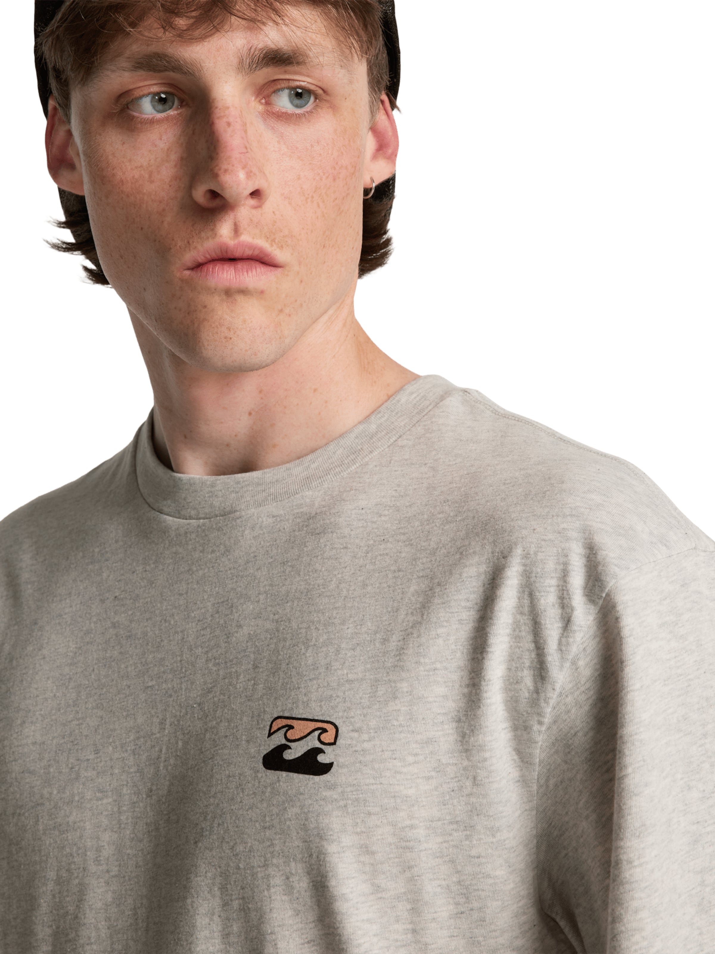 BILLABONG Shirt 'Icon Wave' in Grey