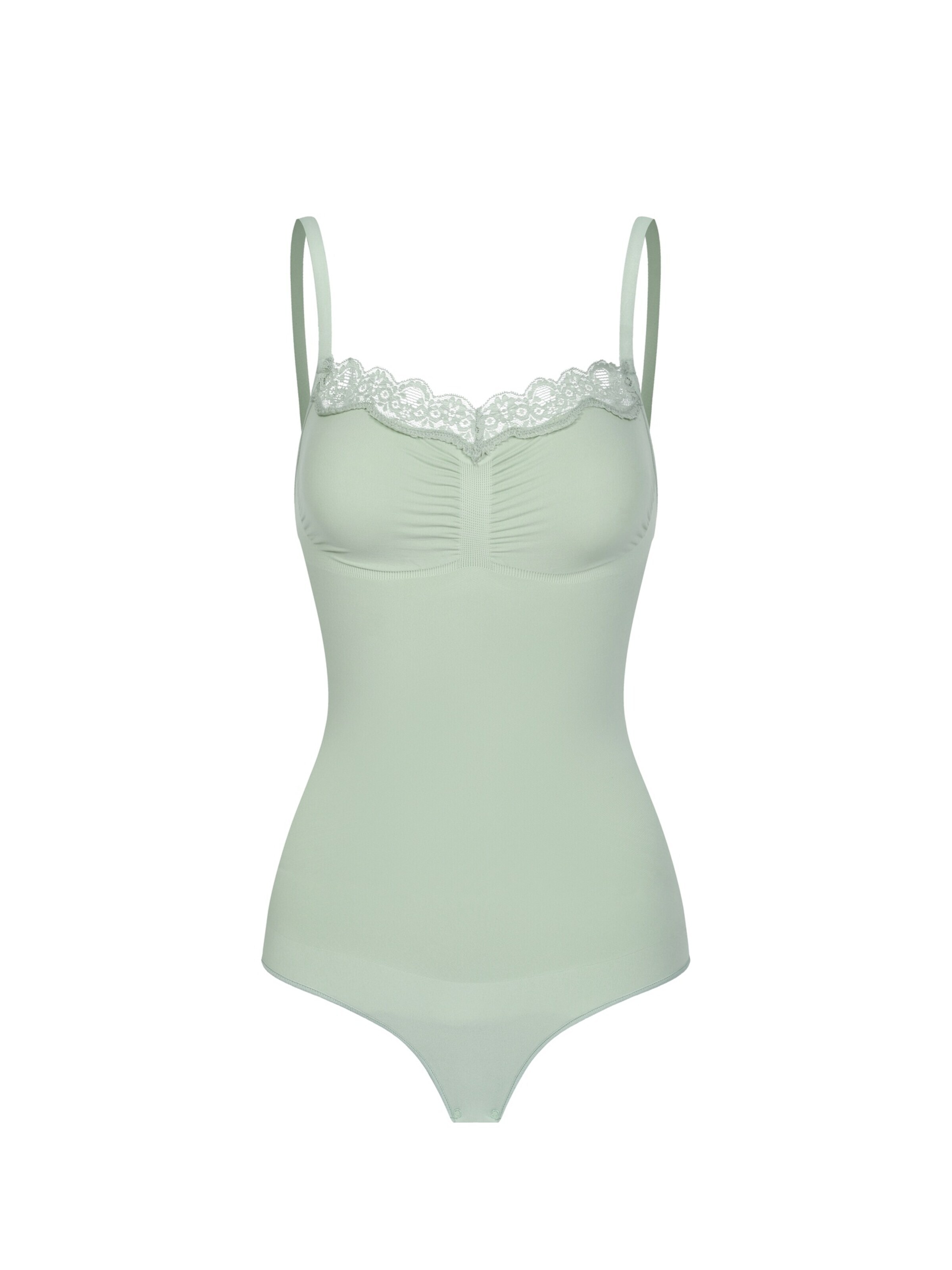Body modelant 'Bodysuit Sculpting Shapewear mit Lace' cfab en vert : devant