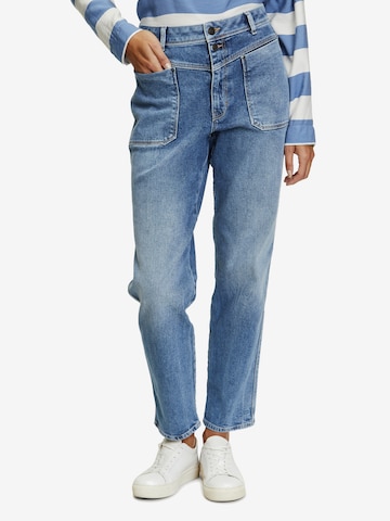 Betty & Co Cropped-Jeans mit Waschung in Blau: predná strana