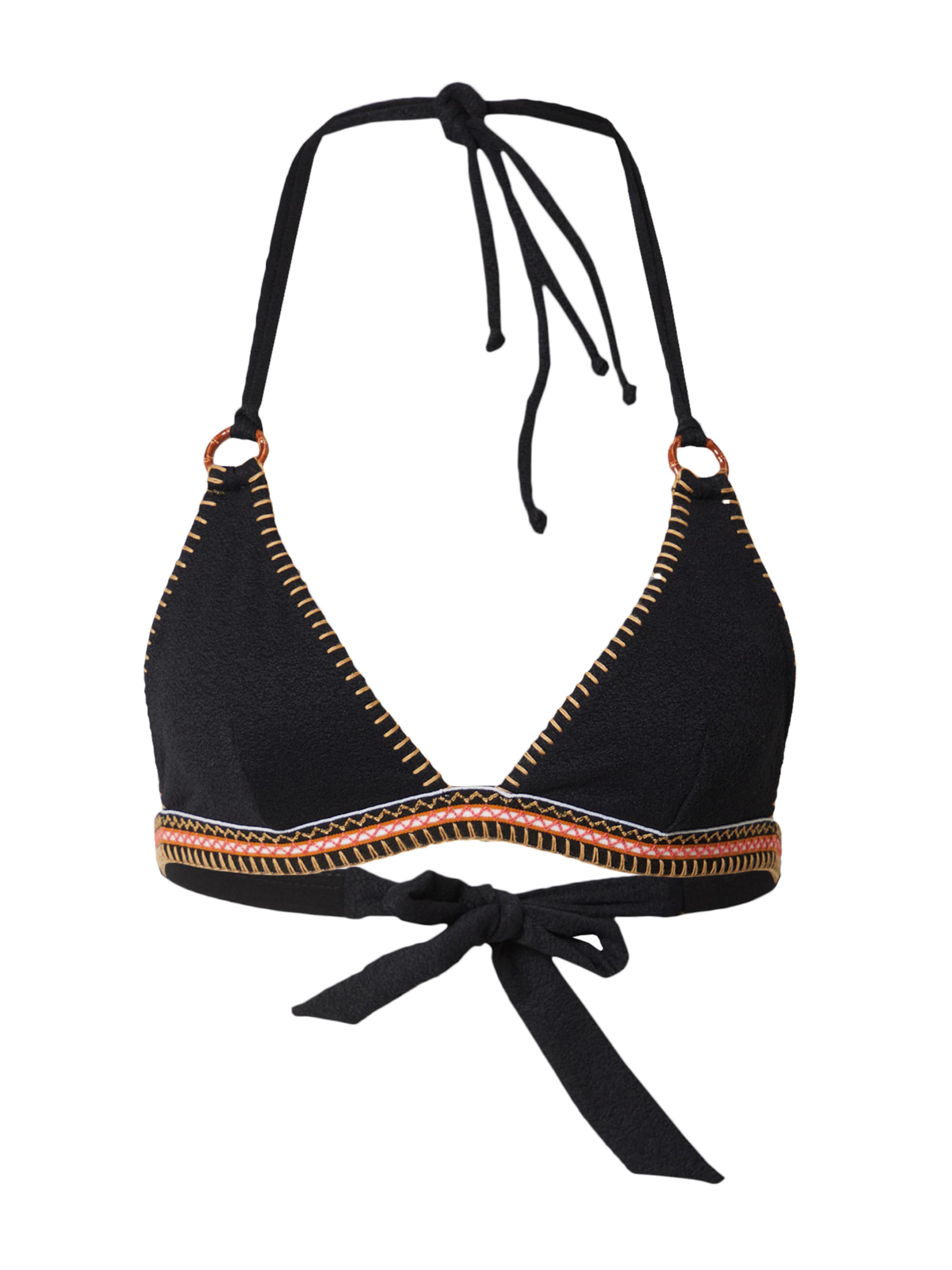 Banana Moon Háromszög Bikini felső - fekete: elől