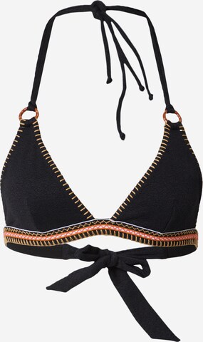 Banana Moon Triangle Bikini Top in Black: front