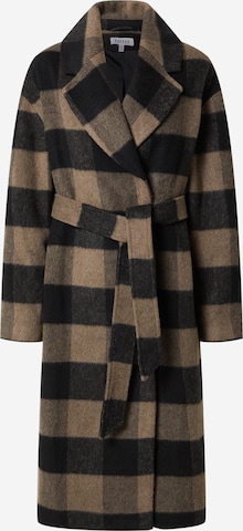 EDITED Between-seasons coat 'Uli' in Brown: front