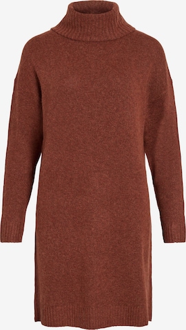 Robes en maille 'HANNA' VILA en marron : devant