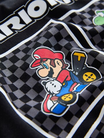 Next - Camiseta 'Mario Gaming' en negro