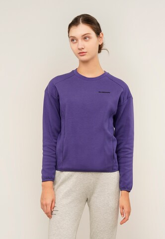 GIORDANO Sweatshirt 'Silvermark' in Purple: front