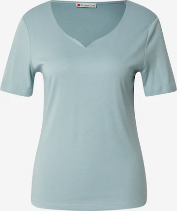 STREET ONE Majica | modra barva: sprednja stran