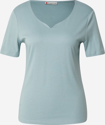 T-shirt STREET ONE en bleu : devant