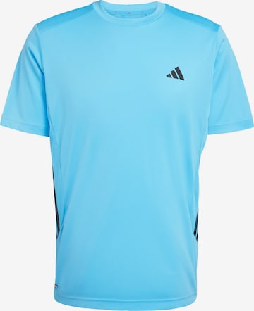 T-Shirt fonctionnel ADIDAS PERFORMANCE en bleu : devant
