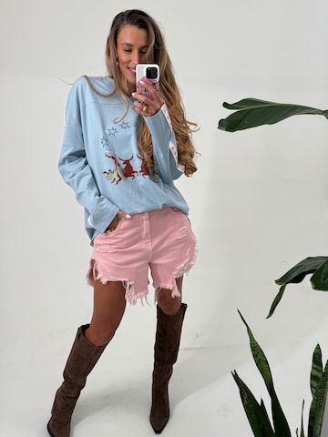 regular Jeans di Kamila Šikl in rosa