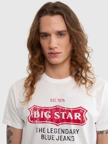 BIG STAR Shirt in Weiß