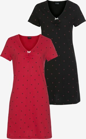 VIVANCE Nightgown in Red: front