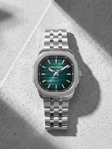 CERRUTI 1881 Zegarek analogowy 'Watch Merano' w kolorze srebrny