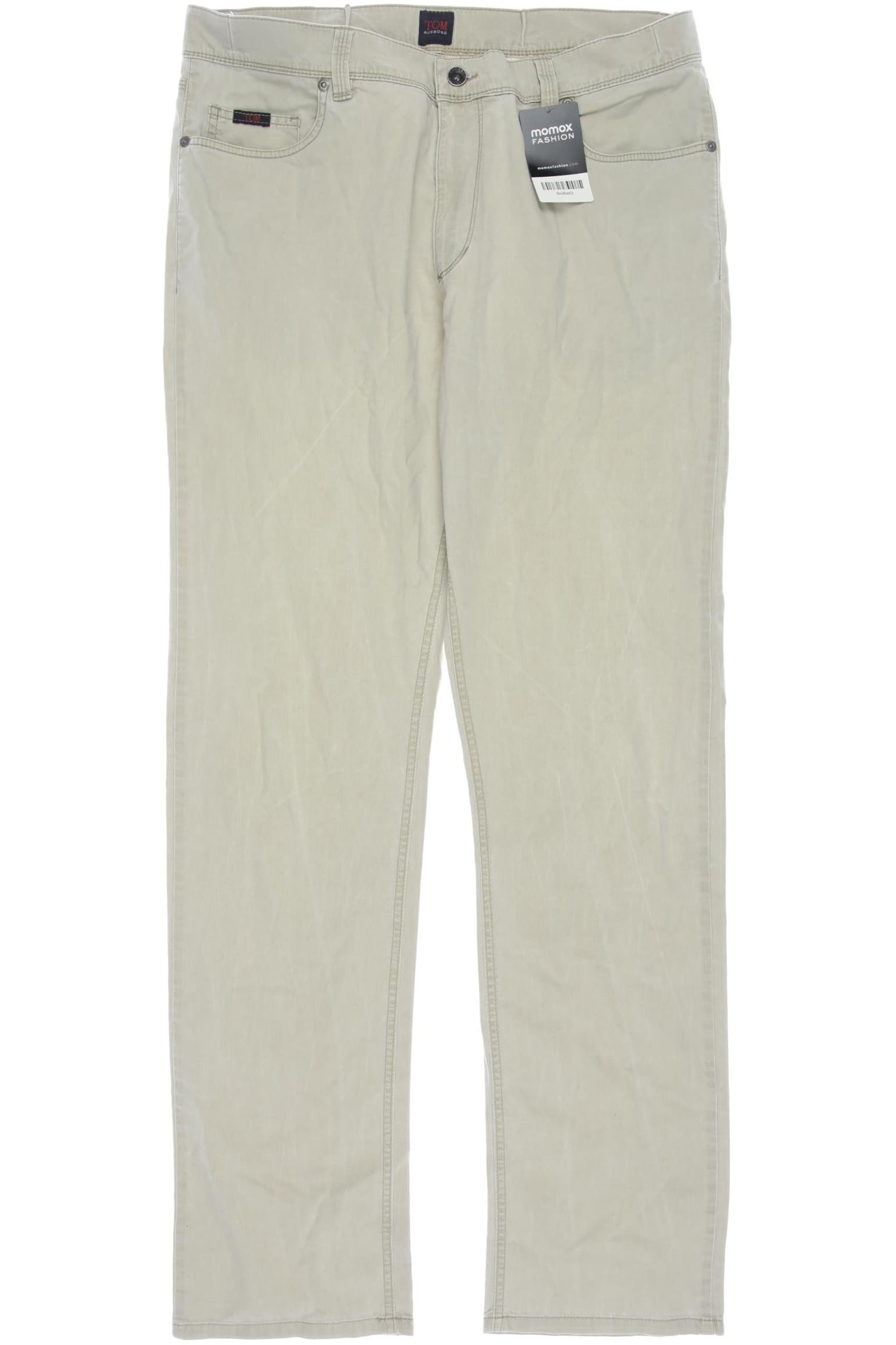 Tom Rusborg Pants in 34 in Grey: front