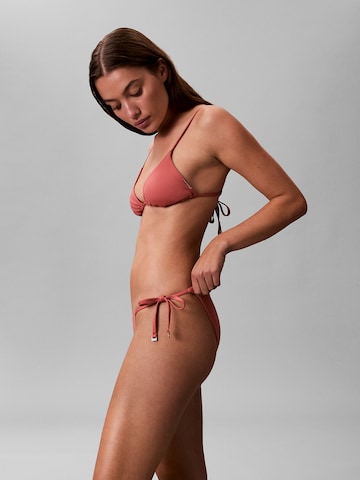Calvin Klein Swimwear Triangel Bikinitop 'Essentials' in Pink