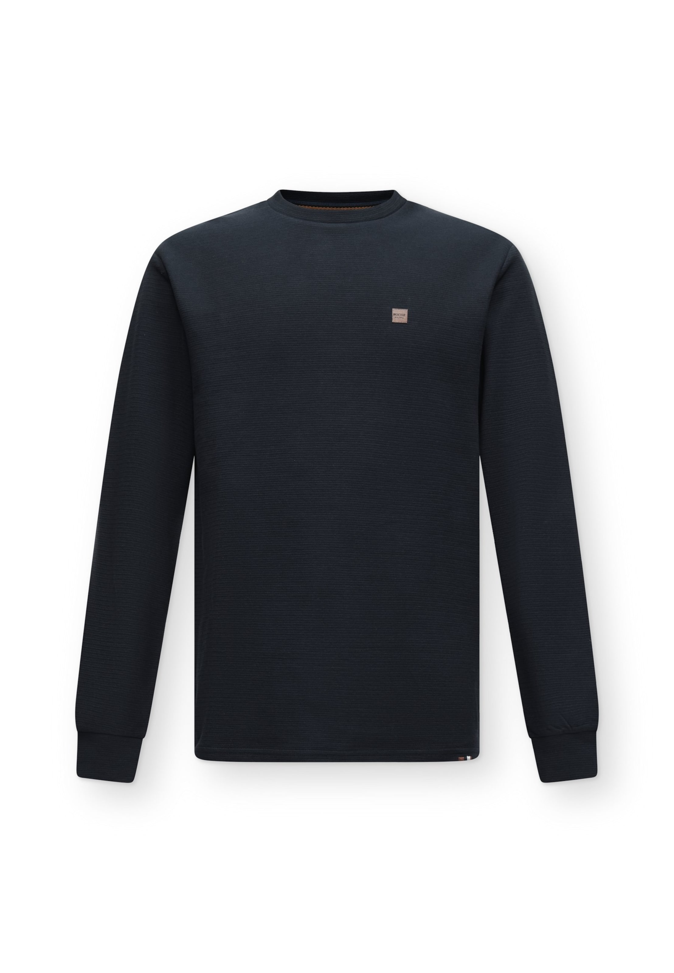 INDICODE JEANS Sweatshirt 'Zarside' in Blue: front