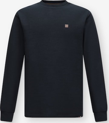 INDICODE JEANS Sweatshirt 'Zarside' in Blue: front
