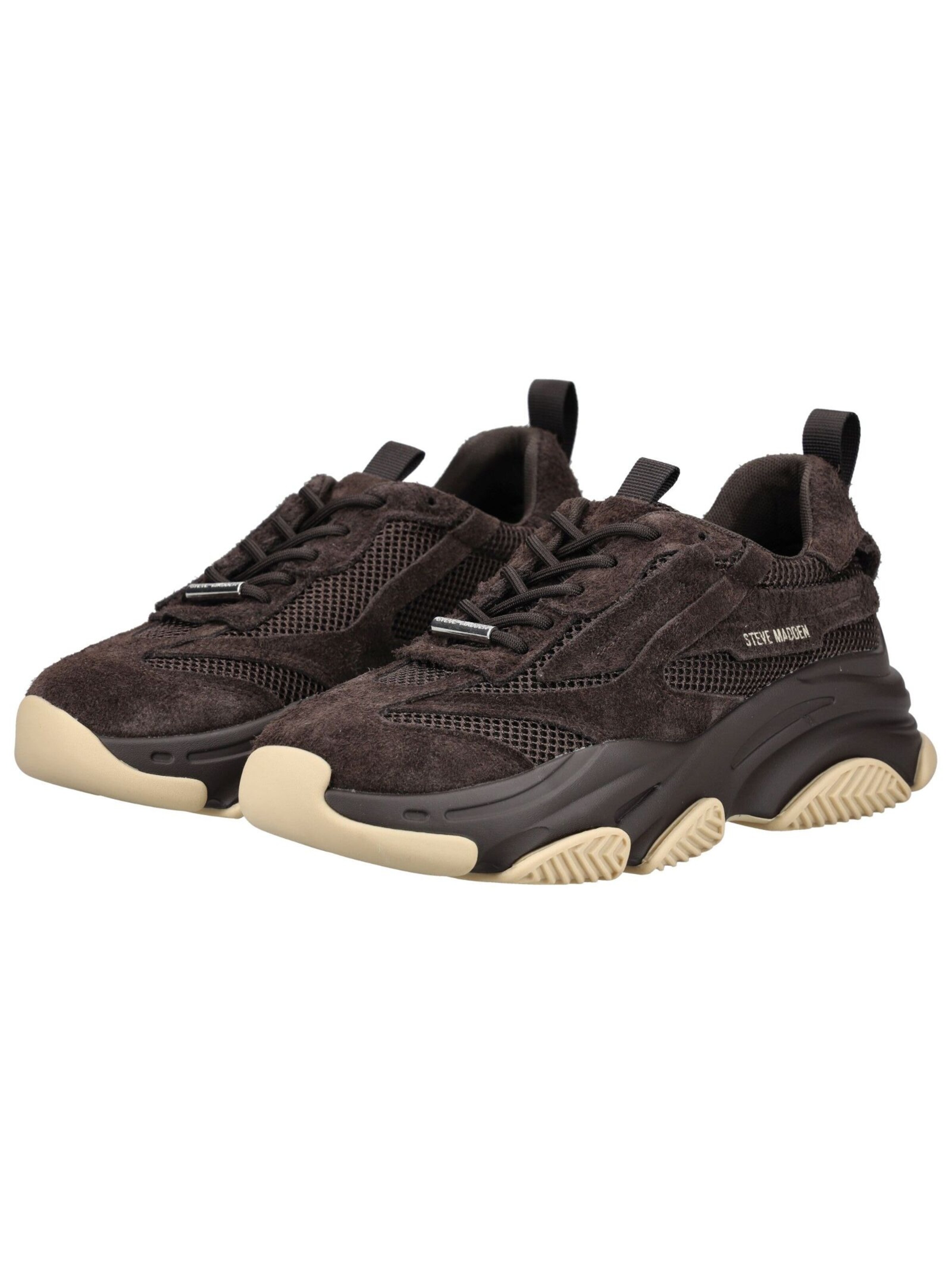 STEVE MADDEN Platform trainers in Brown