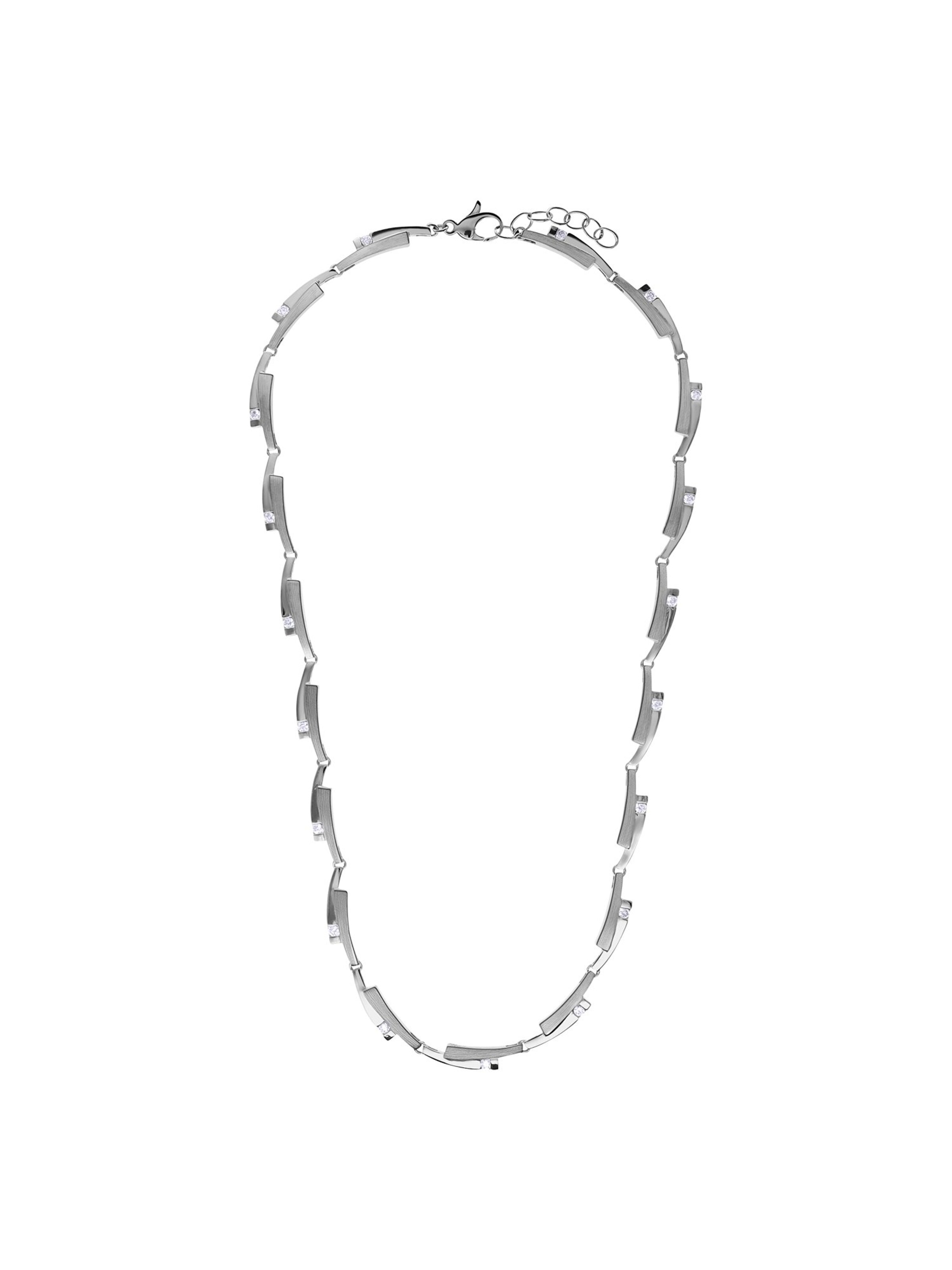 Lucardi Kette in Silber: Vorderseite