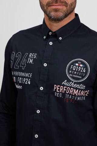 FQ1924 Regular fit Button Up Shirt in Blue