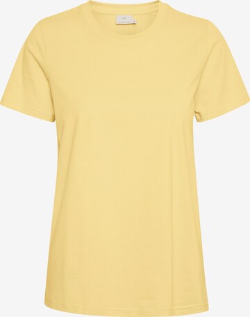 T-shirt 'Marin' Kaffe en jaune : devant