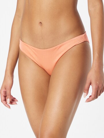Pantaloncini per bikini di RIP CURL in arancione: frontale