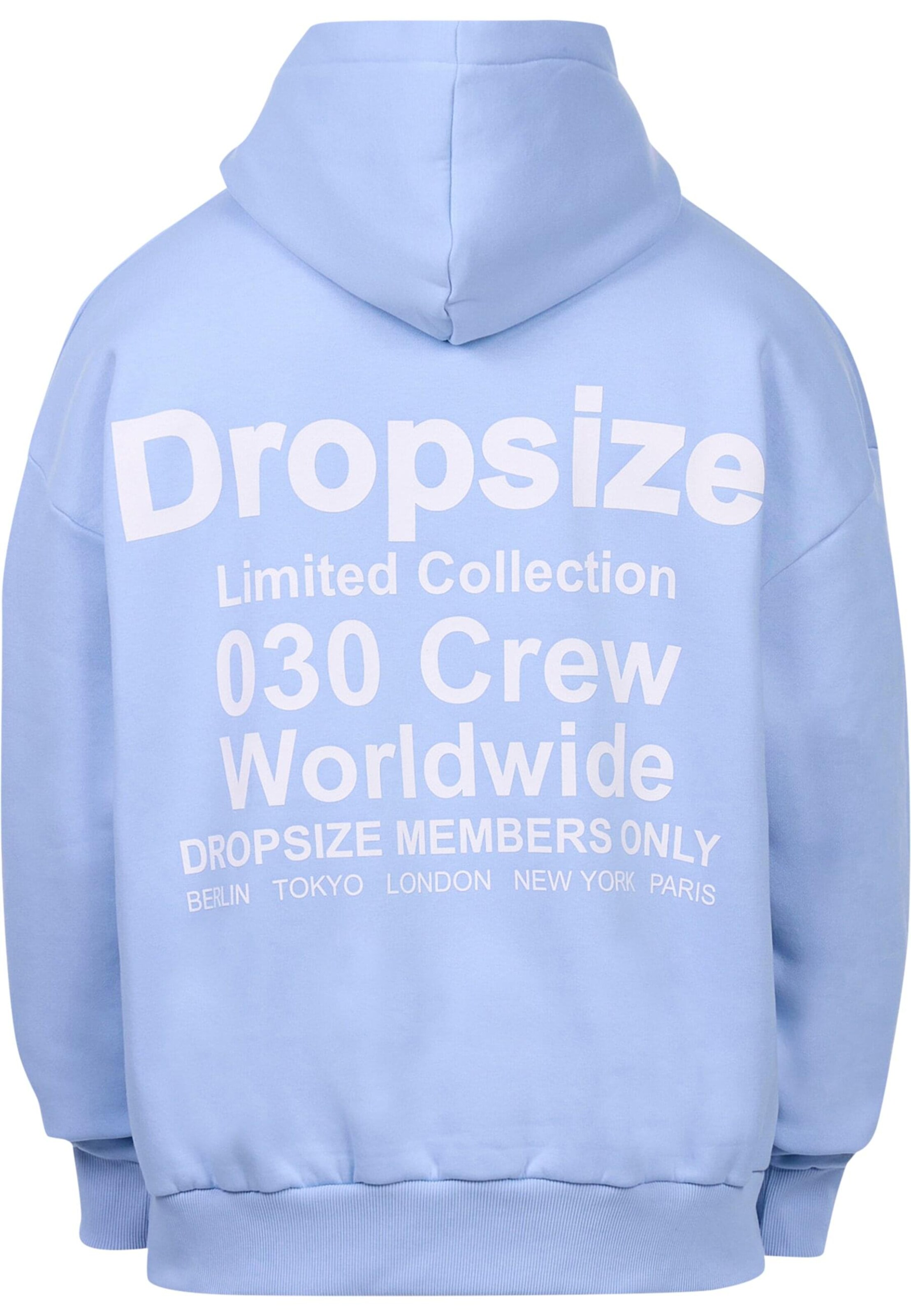 Dropsize Sweatshirt i blå