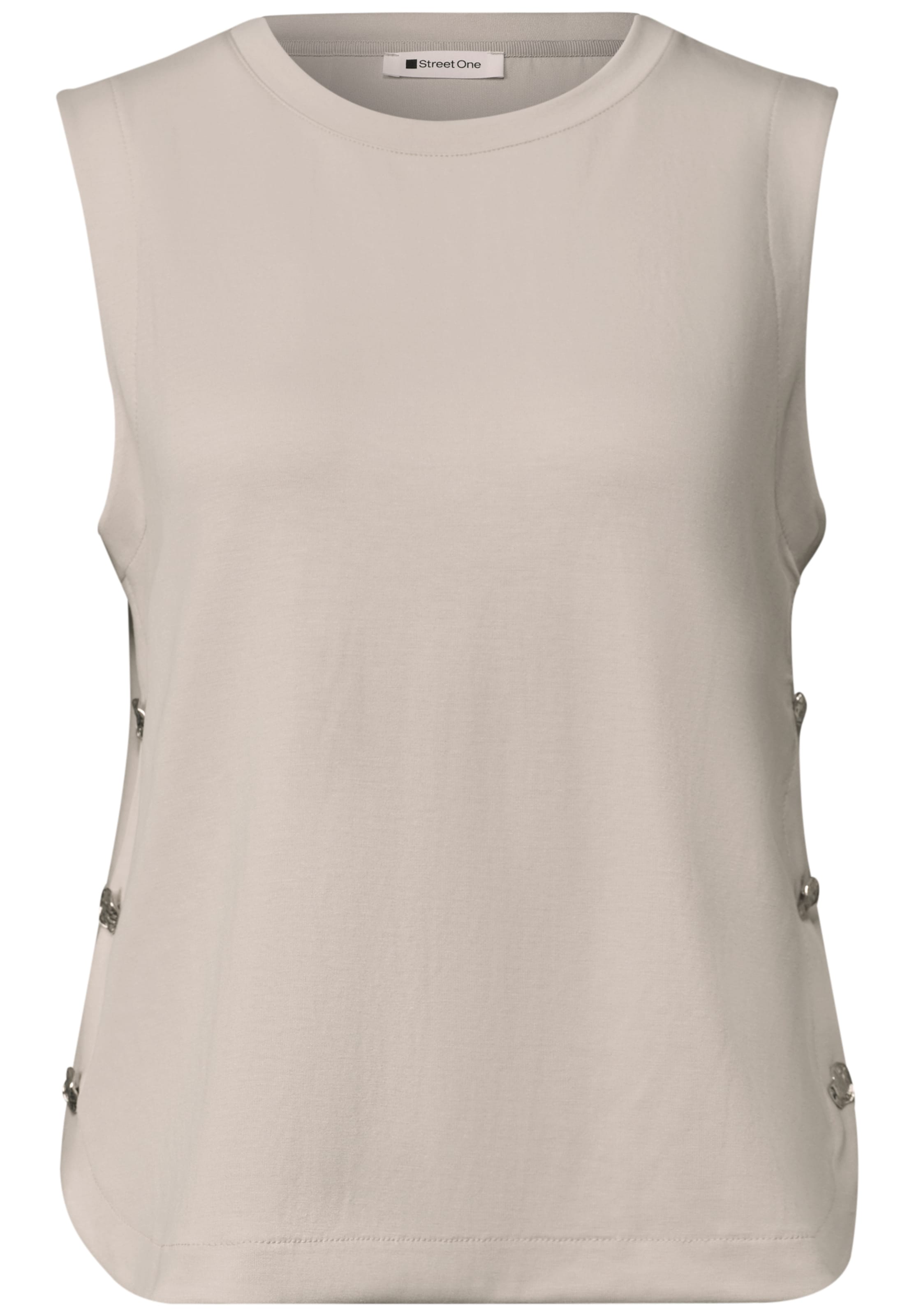 STREET ONE Top in Beige: front
