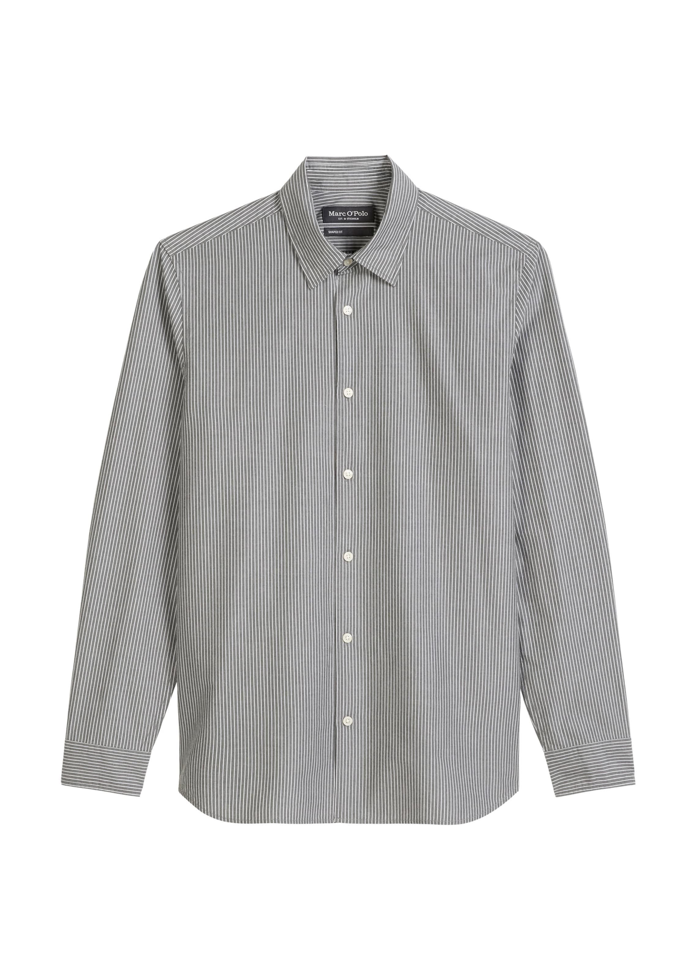 Marc O'Polo Button Up Shirt in Green: front