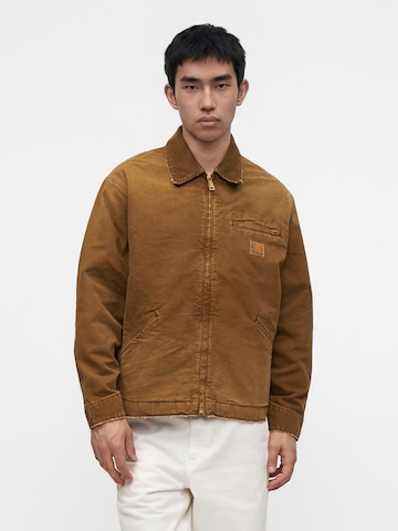 Carhartt WIP Přechodná bunda 'OG Detroit' – hnědá: přední strana