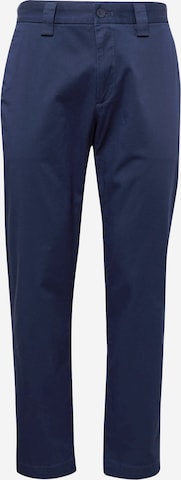 mėlyna Tommy Jeans Standartinis „Chino“ stiliaus kelnės: priekis