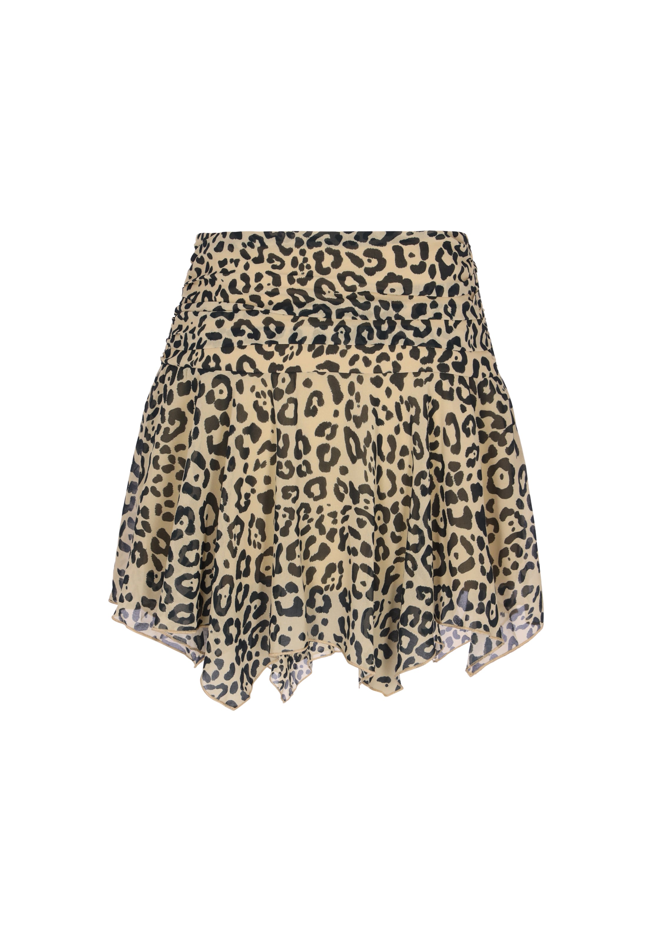 faina - Saia 'Festive' em bege: frente