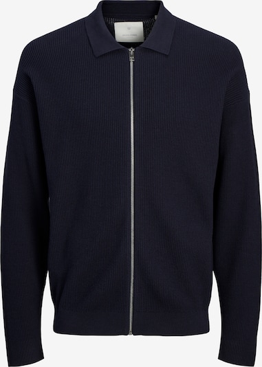 JACK & JONES Strickjacke 'SPRING' in nachtblau, Produktansicht