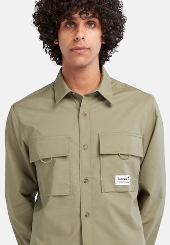 TIMBERLAND Regular fit Button Up Shirt 'Outlast' in Green
