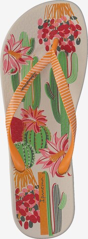 Ipanema Teenslipper 'Anat Cactus Fem 83326' in Beige