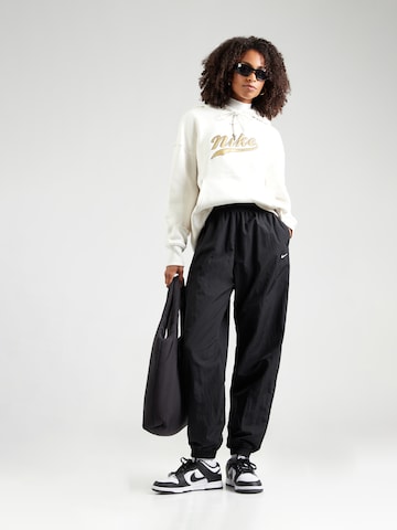 Nike Sportswear Tapered Παντελόνι 'ESSTL' σε μαύρο