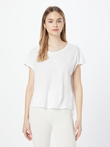 10Days Majica | bela barva: sprednja stran